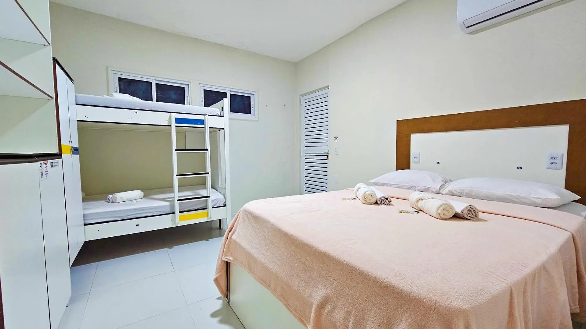 Quarto em Acomodações Particulares Manero Pousada E Hostel Natal